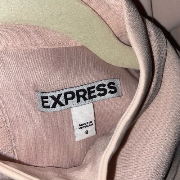 Express Mock Neck Keyhole Lace back dress - Picture 4 of 4